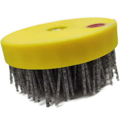 Disque de brosse abrasif en marbre humide diamanté certifié ISO9001 2008 pour outils de polissage de pierre