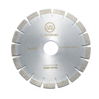 Bon 24 pouces lames de scie à diamant pour la coupe de la pierre de granit A grade segments style de luxe