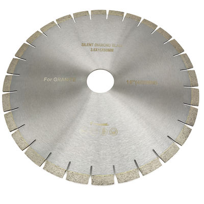 Bon 24 pouces lames de scie à diamant pour la coupe de la pierre de granit A grade segments style de luxe