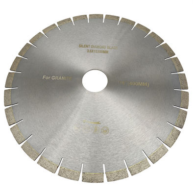 Bon 24 pouces lames de scie à diamant pour la coupe de la pierre de granit A grade segments style de luxe