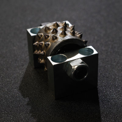 140 170 mm Trapézoïde Francfort Diamant Bouche marteau rouleau de plaque pour la machine de meulage automatique