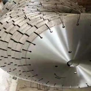 10 pouces 350 mm lame de scie pour l'asphalte durable et le béton coupe de bord hauteur 0,472 en 12 mm