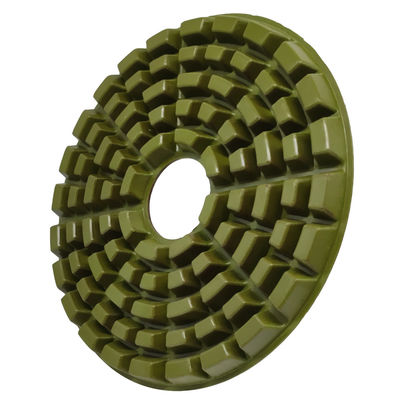 Soutien personnalisé OEM finement broyage sur le granit 10 pouces plaque de broyage de liaison de résine de diamant