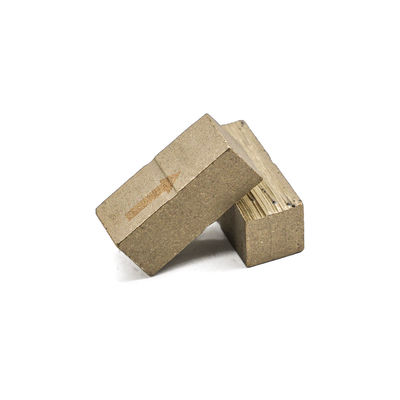 Segment de diamants brasés à haute fréquence 24x10x10 mm pour la découpe de marbre dans la fabrication