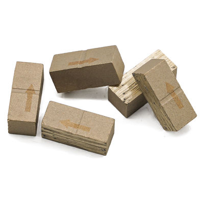 Segment de diamants brasés à haute fréquence 24x10x10 mm pour la découpe de marbre dans la fabrication