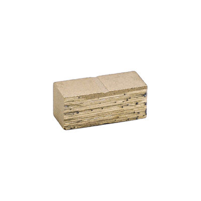 Segment de diamants brasés à haute fréquence 24x10x10 mm pour la découpe de marbre dans la fabrication