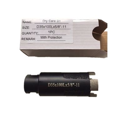 Certificat TUV GS Bits de forage au noyau diamanté Sintré sous vide brasé type électroplaqué