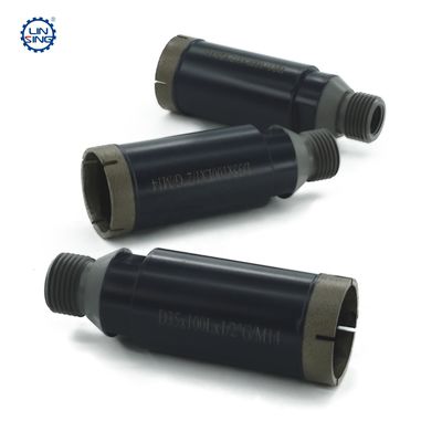 Certificat TUV GS Bits de forage au noyau diamanté Sintré sous vide brasé type électroplaqué