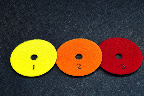 Top- D100MM Pads de polissage au diamant pour la pierre de 100 mm à 300 mm