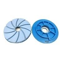 Disque de polissage en granit de roue de polissage en résine de diamant de 125 mm pour le pad de bouton d'escargot