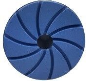 Disque de polissage en granit de roue de polissage en résine de diamant de 125 mm pour le pad de bouton d'escargot