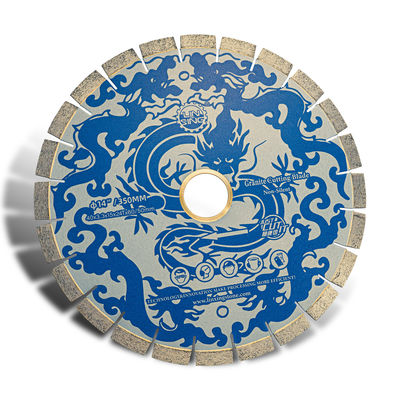 Coupe rapide et longue durée de vie D350mm Granite Diamond Saw Blade pour le marché brésilien