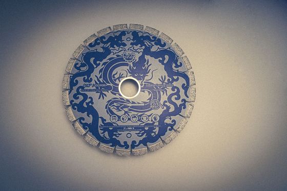 Disque de coupe de pierre de granit 14'' lame non pliante avec outil de machine à lame de pont laser