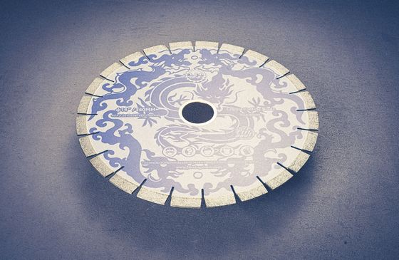 Disque de coupe de pierre de granit 14'' lame non pliante avec outil de machine à lame de pont laser