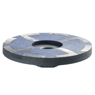 6 pouces roue de meulage de diamant pierre outils de meulage roue de tasse radiale avec 6 segments