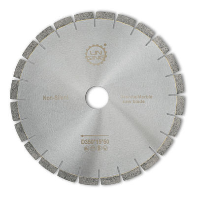 Support ODM Segment de coupe de diamant D350mm personnalisé pour les blocs de marbre et de granit