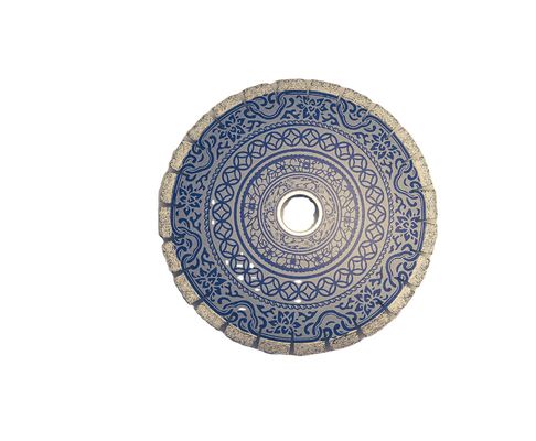 ARC forme de poudre métallique de diamant 350 mm lame pour le disque de coupe de tuile de granit de pont laser