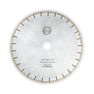 Disque de marbre diamanté brasé à haute fréquence 400 mm pour une longue durée de vie
