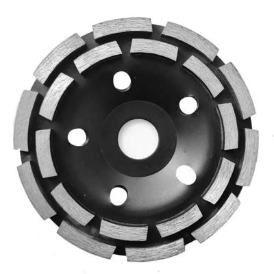 Bonne résistance à l'usure Roue de tasse Turbo segmentée diamantée pour support personnalisé OEM