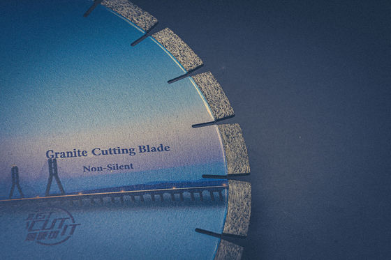 Disque de découpe de diamants de 350 mm pour les granites d'acier inoxydable et les diamants de dureté différente
