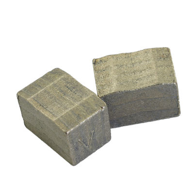 Ségments de diamants à trois lames pour la découpe de pierres minières 22*15,6/16,4*15 mm