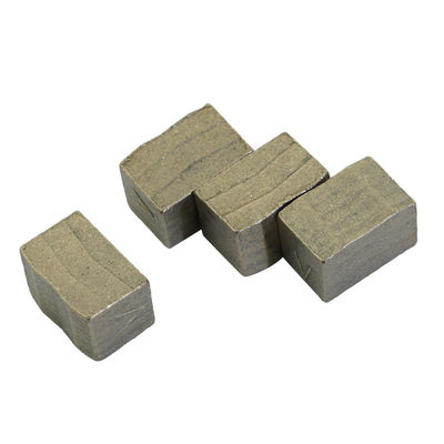 Ségments de diamants à trois lames pour la découpe de pierres minières 22*15,6/16,4*15 mm