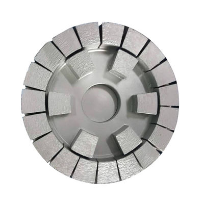Satellite de diamants abrasifs pour outils de meulage de granit Diamètre 130 mm-150 mm Gravier 30-100