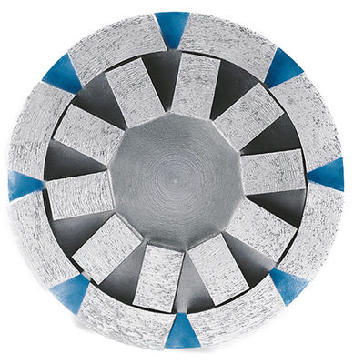 Satellite de diamants abrasifs pour outils de meulage de granit Diamètre 130 mm-150 mm Gravier 30-100