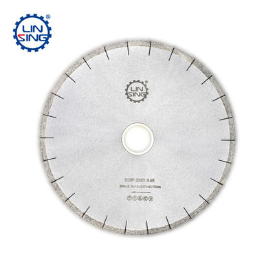 40 mm CrN Finition professionnel Lamelle de scie à diamant pour coupe rapide Quartz D400mm
