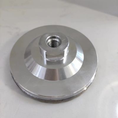 Plancher de granit de meulage fin Turbo-segmenté roue de tasse avec résine remplie roue de diamant