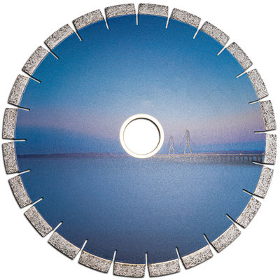 Lampe de scie à diamants pour la taille de pierre synthétique de 14 pouces de diamètre de 0,035 pouces d'épaisseur