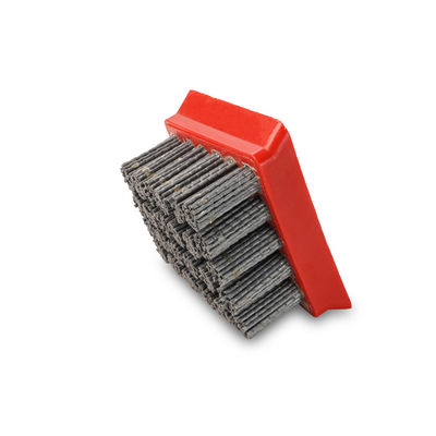Brosses de broyage à base de carbure de silicium et de diamants avec tissu abrasif