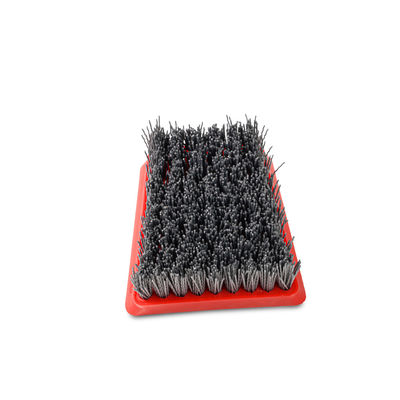Brosses de broyage à base de carbure de silicium et de diamants avec tissu abrasif