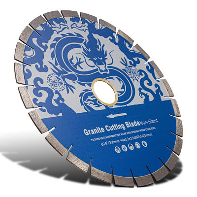 D350mm Diamant Turbo Cutting Stone Granite Disque Scie Blade pour le découpage de bord de marbre