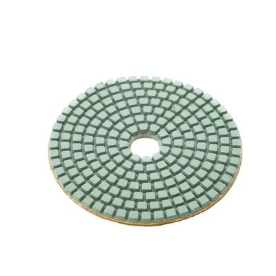 Pad de polissage blanc buff sec et humide pour l'éclatement de la surface du papier de sable de polissage