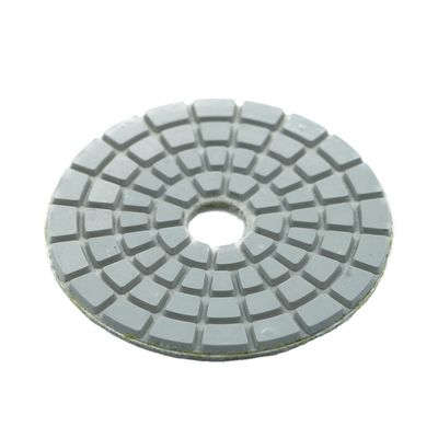 Pad de polissage blanc buff sec et humide pour l'éclatement de la surface du papier de sable de polissage