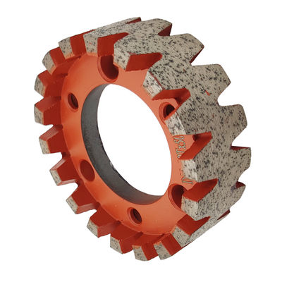 Roue de fraisage à cristaux de diamants à cristaux de diamants à cristaux continus