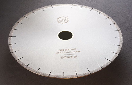 Disque de lame de scie à diamants de 400 mm pour pierre artificielle 29 dents et garantie