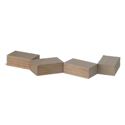 24*9*15mm Segment de diamant pour la coupe de grès dur Segments de diamant garantis