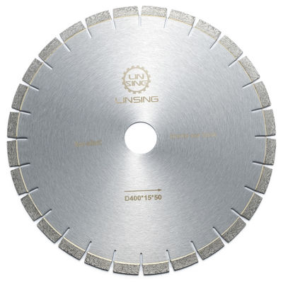 Disque de lame de scie à diamants de 400 mm pour pierre artificielle 29 dents et garantie