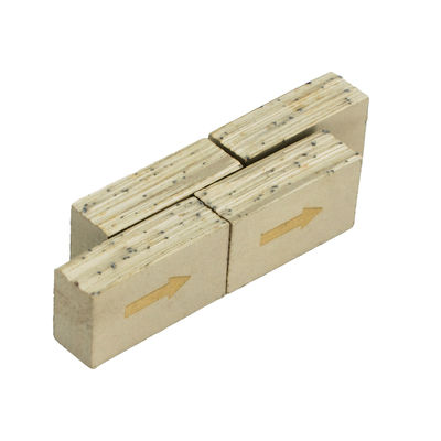 Segment diamanté en forme de sandwich pour la coupe de pierre de marbre ODM