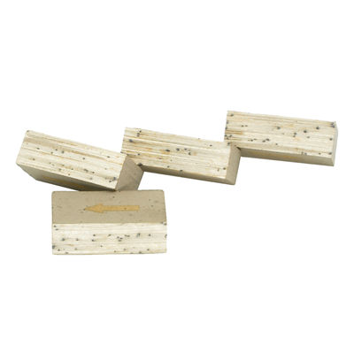 Segment diamanté en forme de sandwich pour la coupe de pierre de marbre ODM