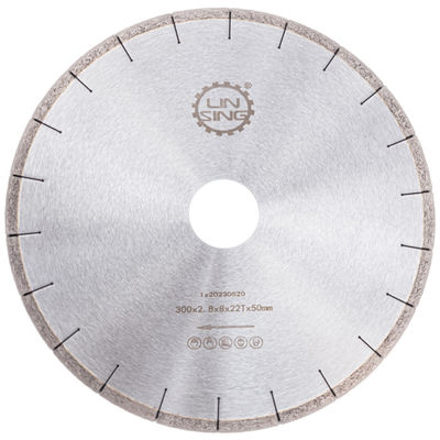 Coupe rapide Lamelle de scie en porcelaine diamantée pour outils de coupe de pierre Support sur mesure OEM