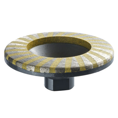 Soutien personnalisé ODM 6 pouces roue de meulage à coupe de diamant pour le polissage de la pierre naturelle