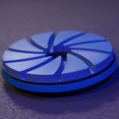 A-Grade Snail Lock Edge Diamant Pad de polissage pour les couleurs personnalisées