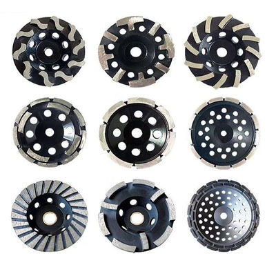 Roues de profilage de diamants pour la frittage à la fraction double de diamants roue de tasse pour le broyage de pierre