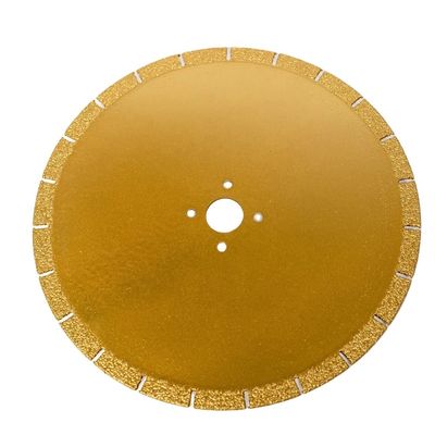 Disque de meulage de coupe à vide à brasage 230 mm avec résine diamantée en poudre métallique