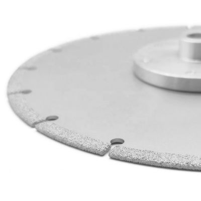 Disque de meulage de coupe à vide à brasage 230 mm avec résine diamantée en poudre métallique