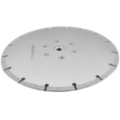 Disque de meulage de coupe à vide à brasage 230 mm avec résine diamantée en poudre métallique