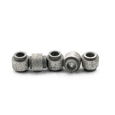 Coupe de pièces détachées Sintration de perles de scies en fil de diamant pour les applications de coupe de pierre
